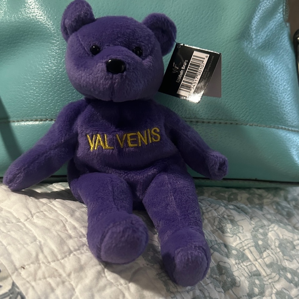 WF Attitude Plush Val Venis Pro Wrestling adult toy Bear NWT👌🏻 vintage ‘99 WWF